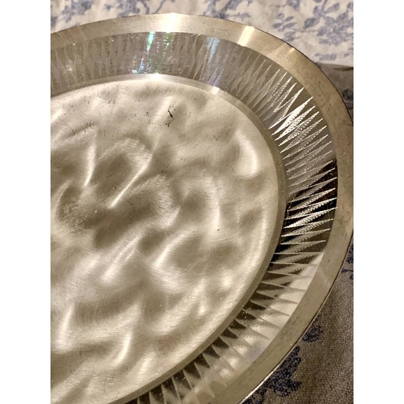 Vintage WMF Ikora Germany EP Brass Platter Tray - Picture 3 of 5